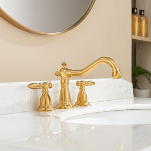 Vinnova Corella Widespread Bathroom Basin Sink Faucet