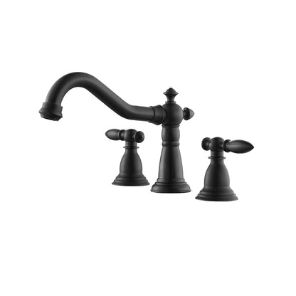 Vinnova Corella Widespread Bathroom Basin Sink Faucet