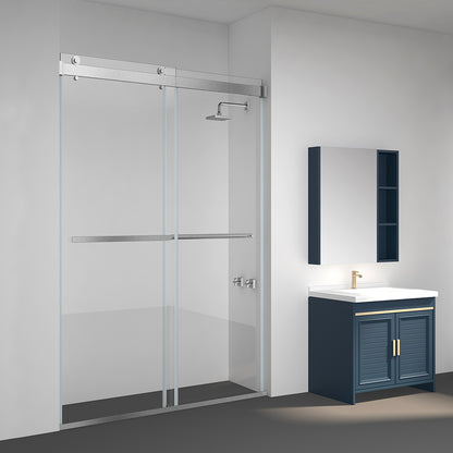 Vinnova Spezia Double Sliding Frameless Shower Door