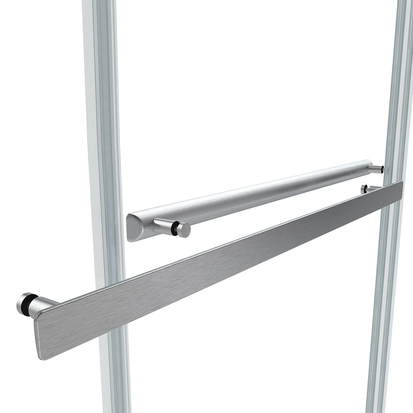 Vinnova Spezia Rectangle Double Sliding Frameless Shower Enclosure