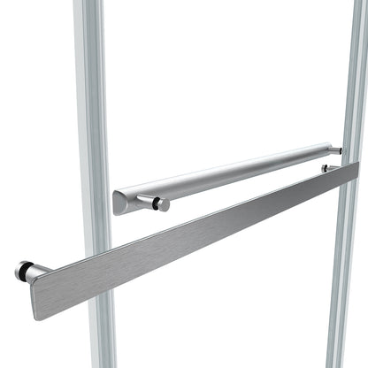 Vinnova Spezia Rectangle Double Sliding Frameless Shower Enclosure