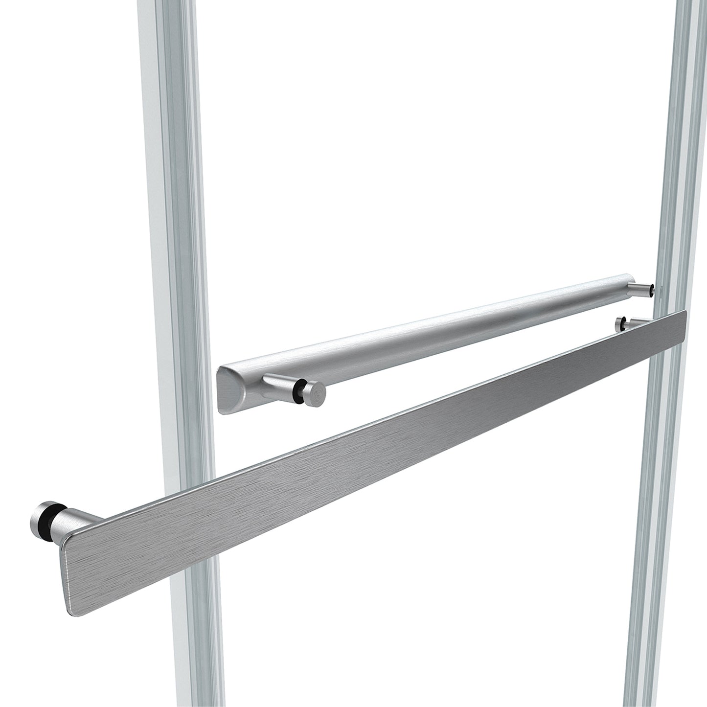 Vinnova Spezia Double Sliding Frameless Tub Door