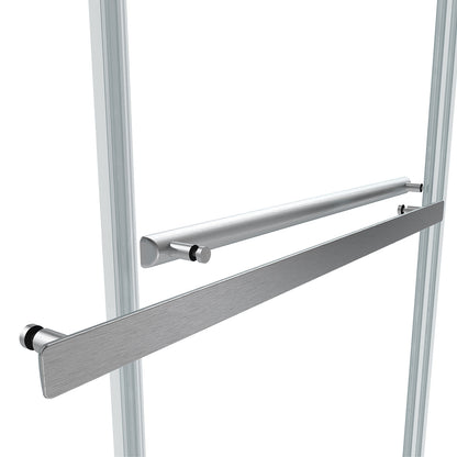 Vinnova Spezia Double Sliding Frameless Tub Door