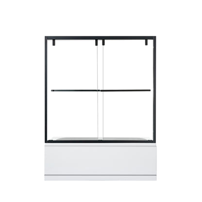 Vinnova 60" Brescia Double Sliding Framed Tub Door