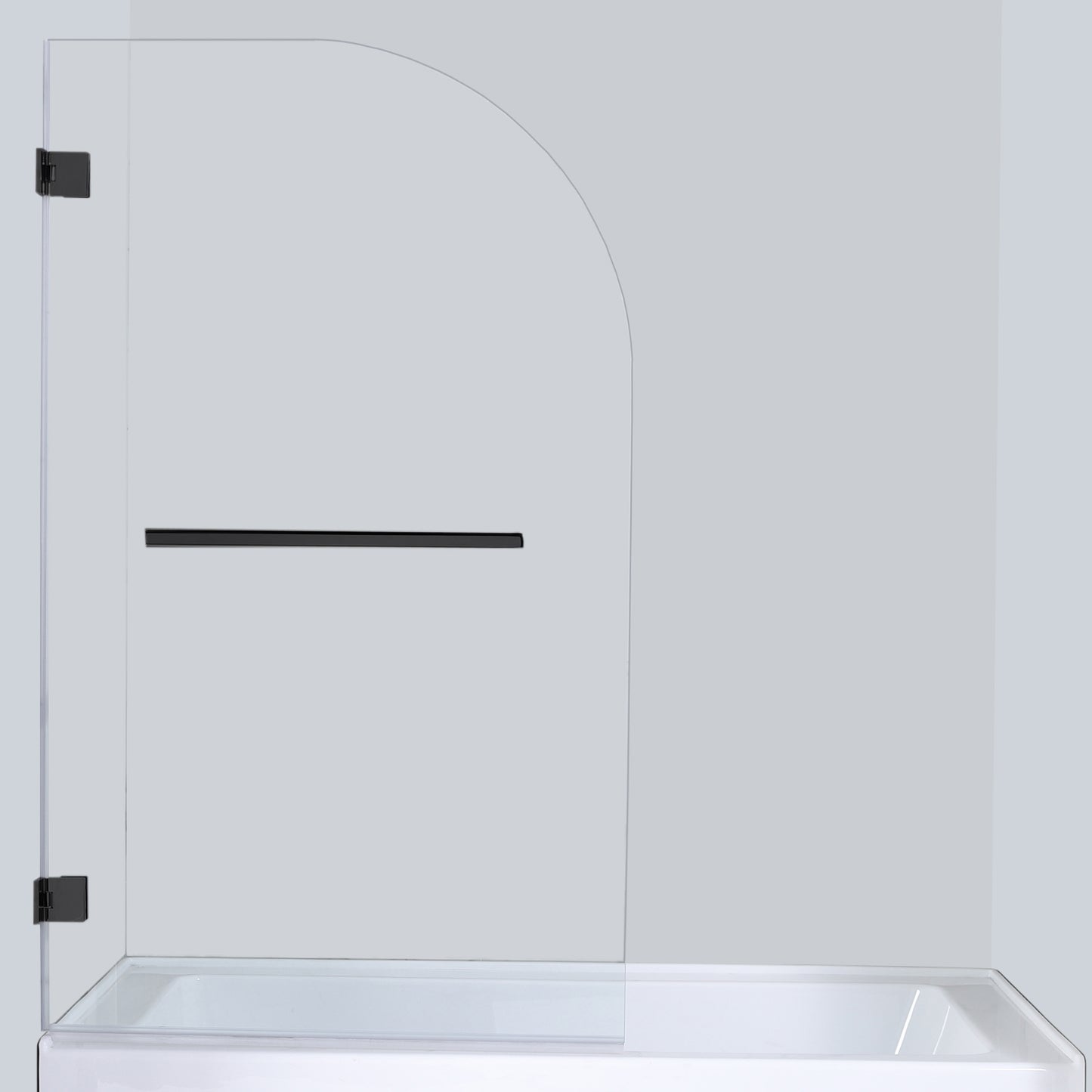 Vinnova Napoli Hinged Frameless Tub Door