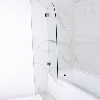 Vinnova Napoli Hinged Frameless Tub Door