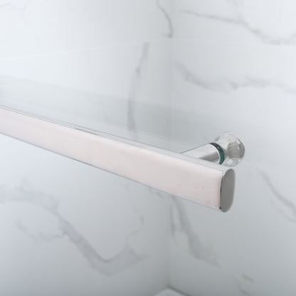Vinnova Napoli Hinged Frameless Tub Door