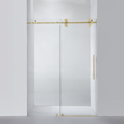 Villena Single Sliding Frameless Shower Door
