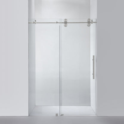 Villena Single Sliding Frameless Shower Door