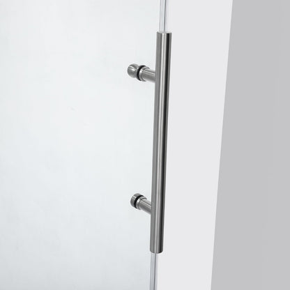 Villena Single Sliding Frameless Shower Door