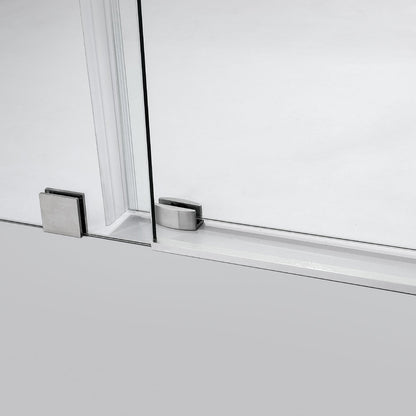 Villena Single Sliding Frameless Shower Door