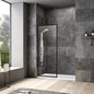 Arcos 34" W x 74" H Framed Fixed Glass Panel