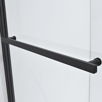 Olivenza Hinged Frameless Tub Door - 31" W x 55" H