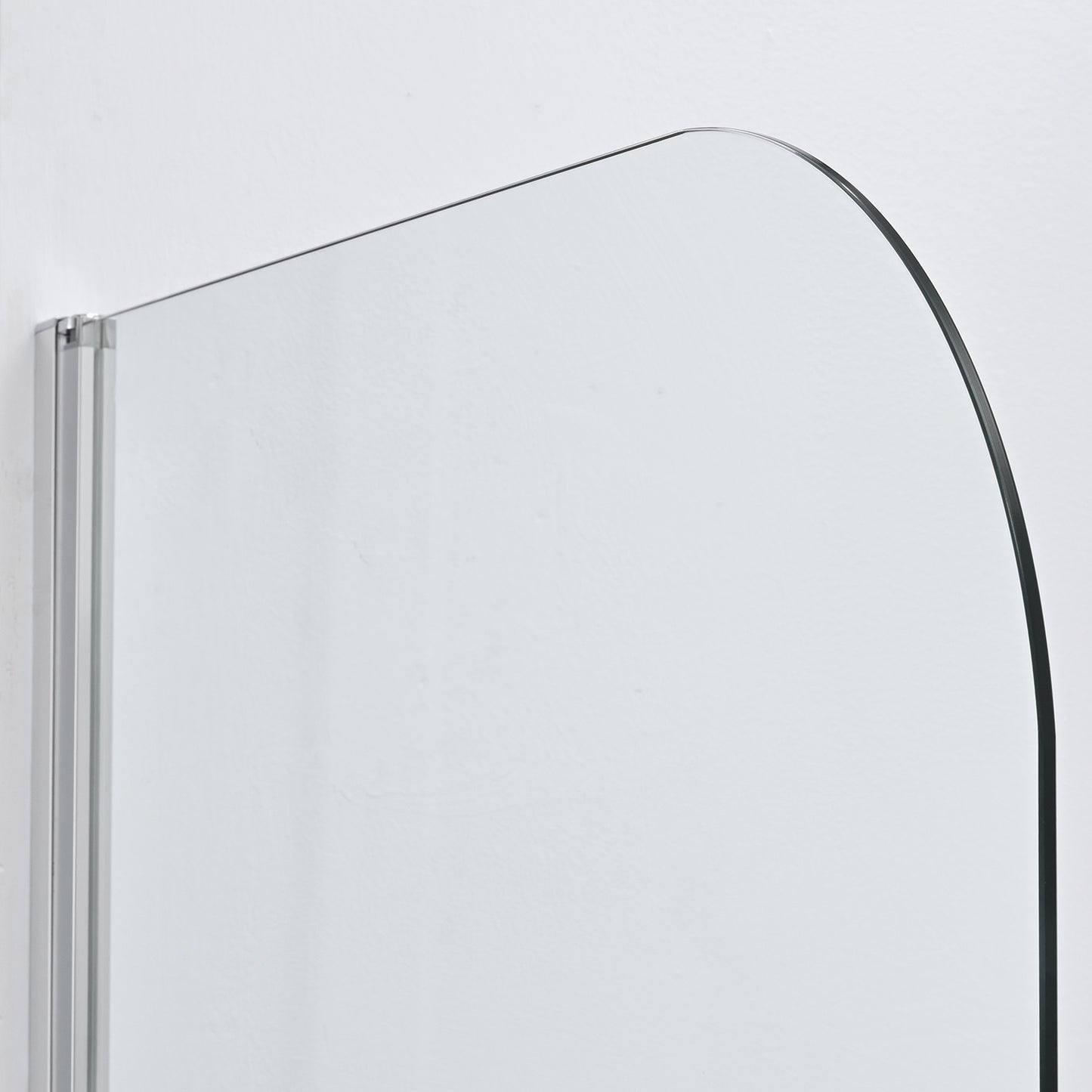 Olivenza Hinged Frameless Tub Door - 31" W x 55" H
