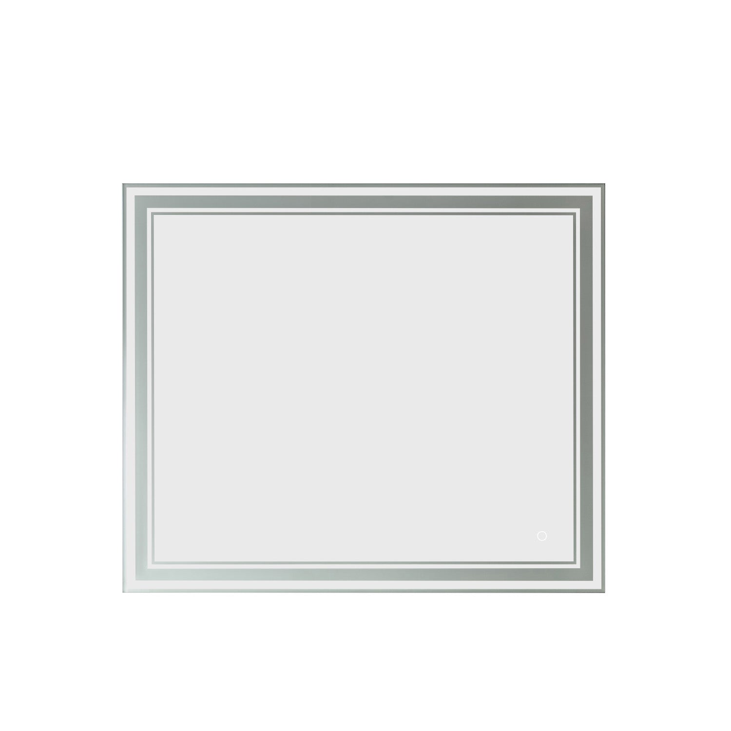 Vinnova Varese Rectangle LED Lighted Accent Bathroom / Vanity Wall Mirror