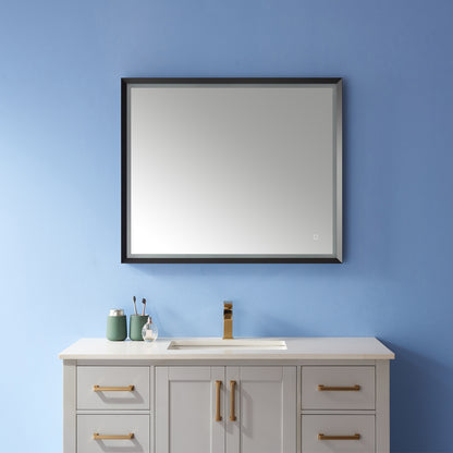 Como Rectangle LED Lighted Accent Bathroom/Vanity Wall Mirror
