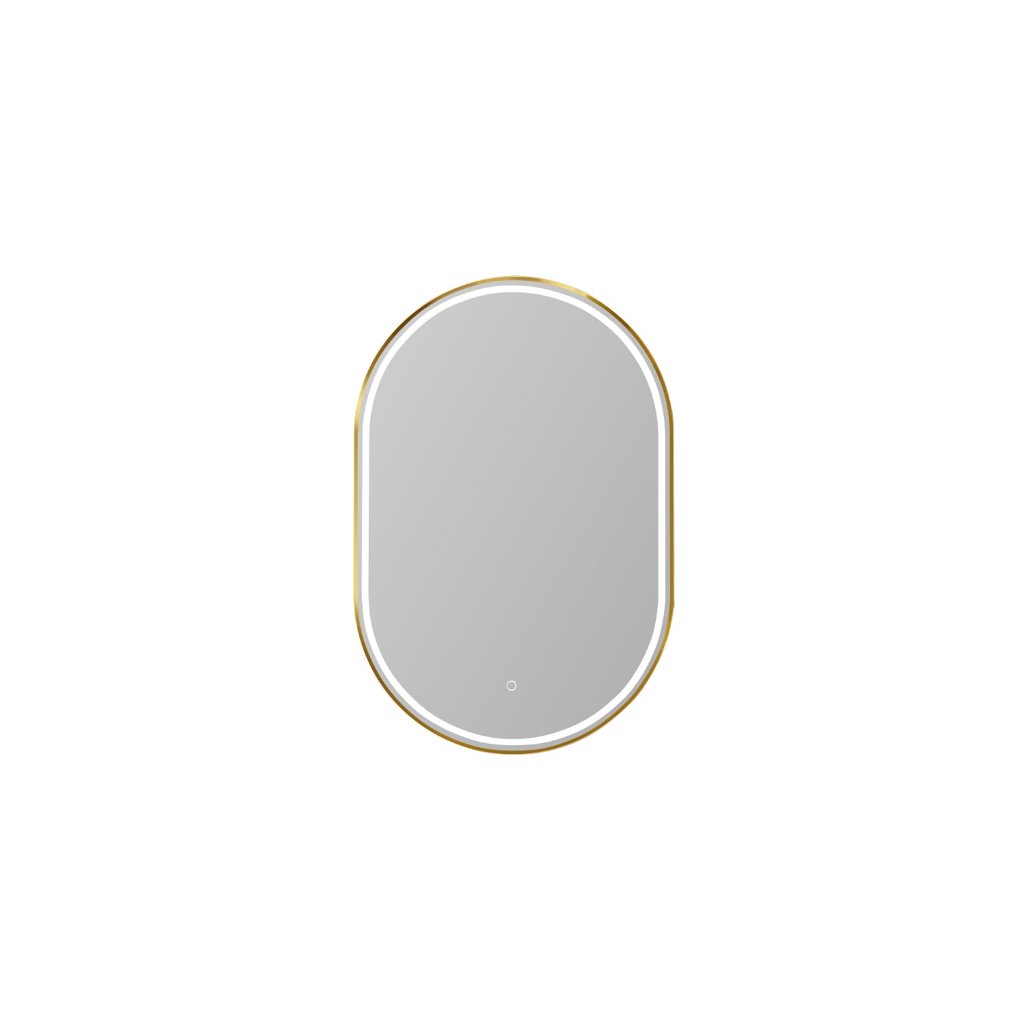 Vinnova Grande Oval LED Lighted Accent Bathroom/Vanity Wall Mirror